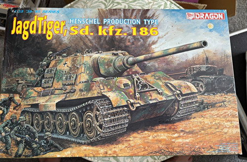 Dragon jagdtiger kfz 186 - dragon, sd.kfz.186