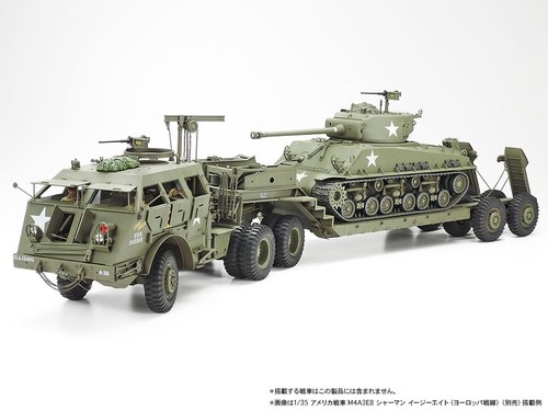 Tamiya tank transporter - tank,