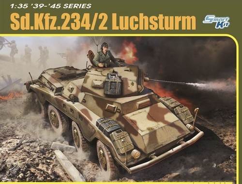 Dragon kfz 234 luchsturm - dragon, sd.kfz.234/2
