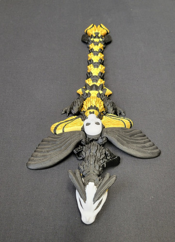 Death head moth - head, dragon