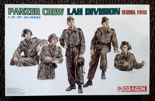 Dragon panzer crew lah - 1/35,