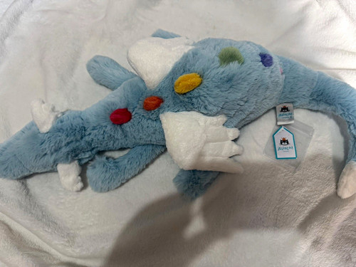 Sky dragon jellycat blue soft - dragon,