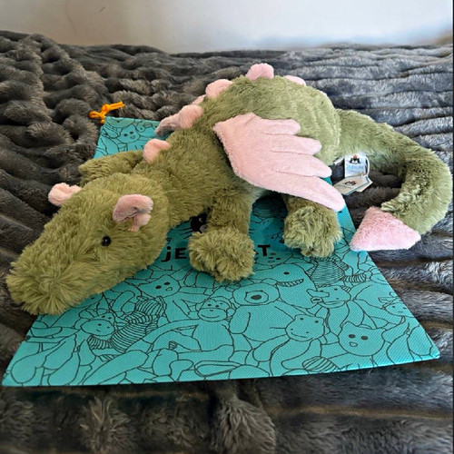 Jellycat malachy dragon - malachy,