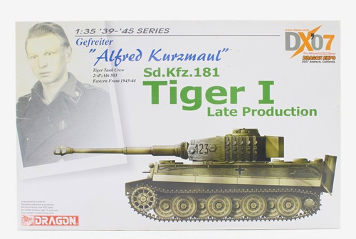 Dragon kfz 181 tiger i - 1:35, sd.kfz.181