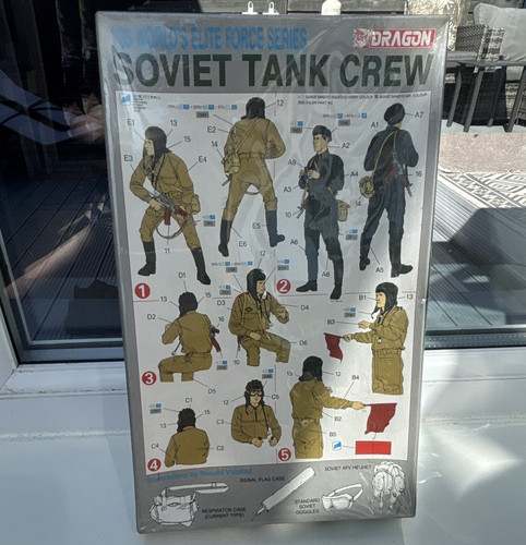 Dragon soviet tank crew - soviet,