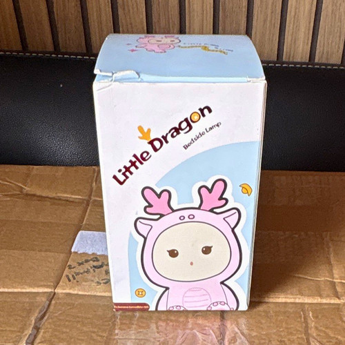 Little dragon pink white - dragon, &