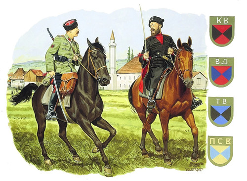 Dragon german cossack - dragon, 1/35