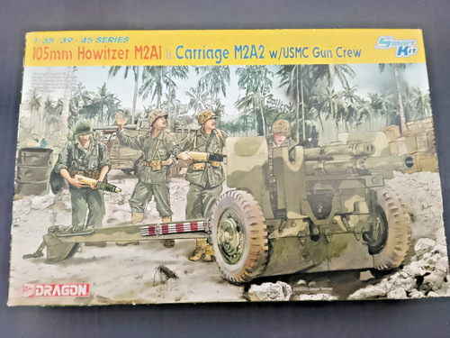Dragon 105mm howitzer - dragon, 1/35