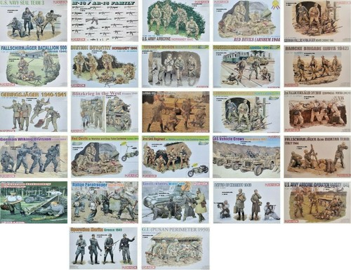 Dragon military figures - 1/35,
